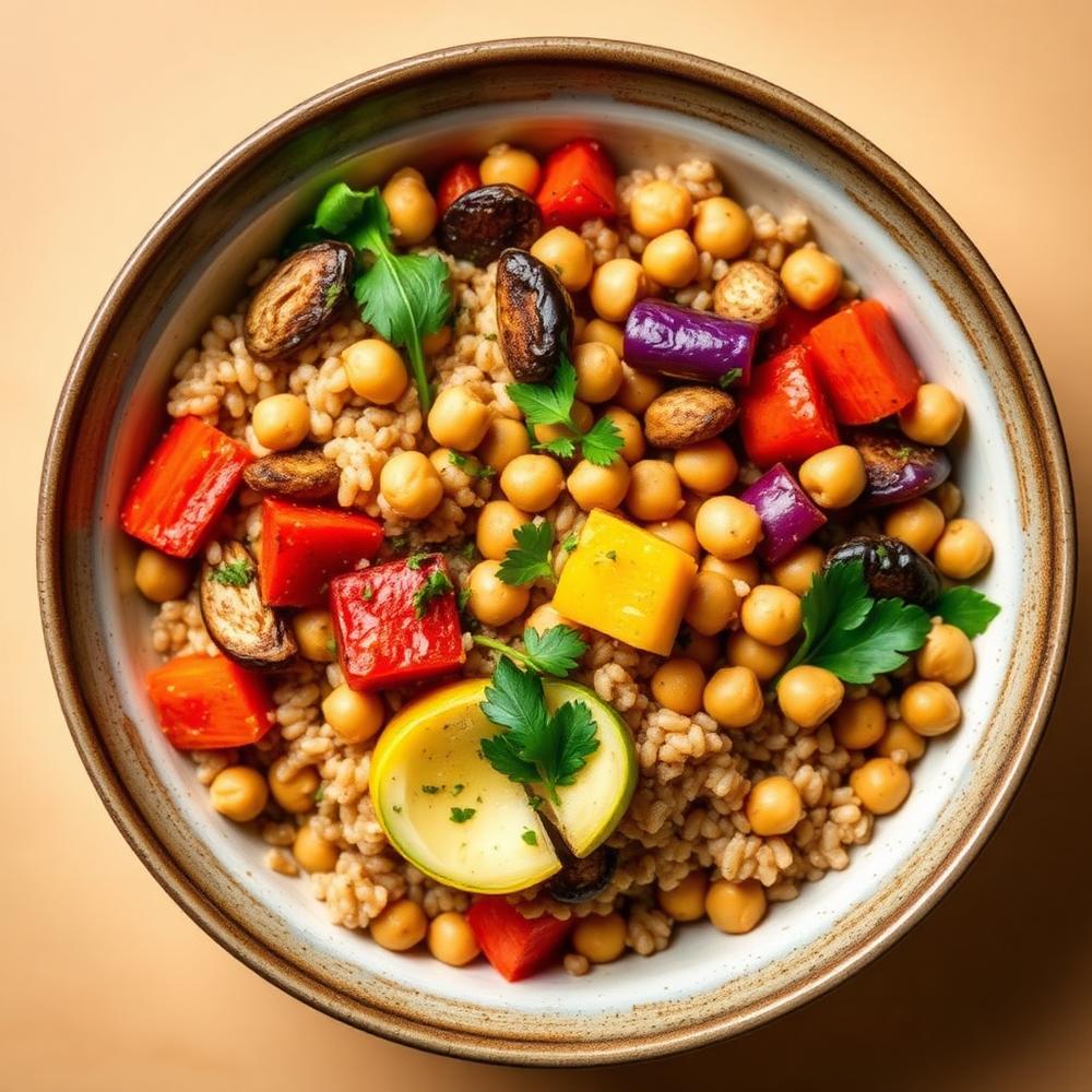 Salade fraîcheur de légumes de saison